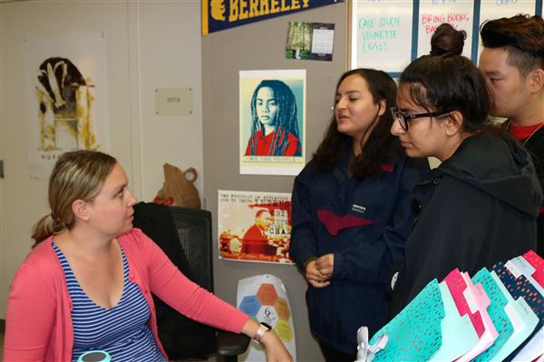 Ms. Schiller and Students